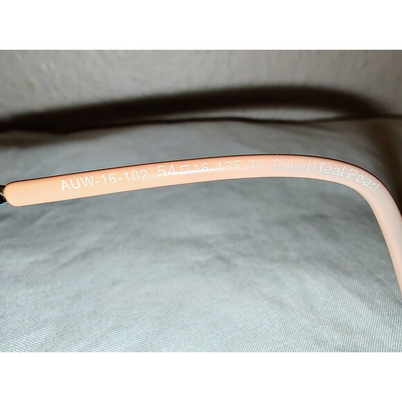 Aura AUW-16-102 Rose Color Mens Full Rim Eyeglasses Frames 54-16-135-38 Pearl - Picture 7 of 14